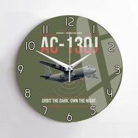Thumbnail for AC-130J Ghostrider design on green army no frame wall clock