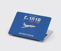 Thumbnail for F-101B Voodoo design on blue MacBook case