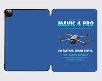 Thumbnail for DJI Mavic 4 Pro design on blue ipad tablet case