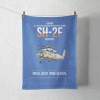 Thumbnail for Kaman SH-2F Seasprite design on blue towel