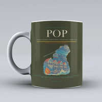 Thumbnail for Gregorio Luperón International Airport (POP) airport code design on green army ceramic mug