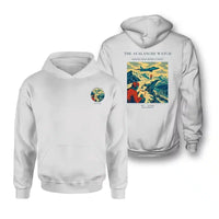 Thumbnail for VINTAGE G4344 - The Avalanche Watch - Double-Side Hoodie design on white double side