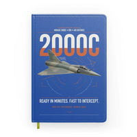 Thumbnail for Dassault Mirage 2000C RDI design on blue notebook