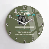 Thumbnail for TRENT XWB-84 design on green army no frame wall clock