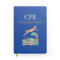 Thumbnail for Casper–Natrona County International Airport (CPR) design on blue notebook