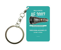Thumbnail for AE 3007 Key Chain design on turquoise key chain
