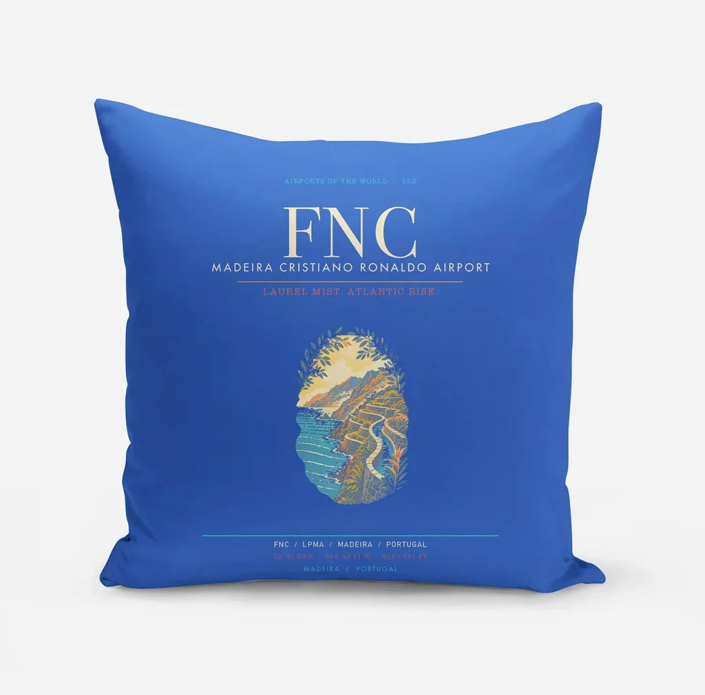 Madeira Cristiano Ronaldo Airport FNC - Laurel Levada Atlantic Stair - Blue