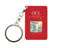 Thumbnail for Oulu Airport (OUL) design on red key chain