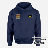 Thumbnail for Customisable I'd Rather Be Flying Hoodie - view 15