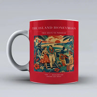 Thumbnail for VINTAGE G4104 - The Island Honeymoon - Ceramic Mug design on red