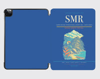 Thumbnail for Simón Bolívar International Airport (SMR) design on blue ipad tablet case