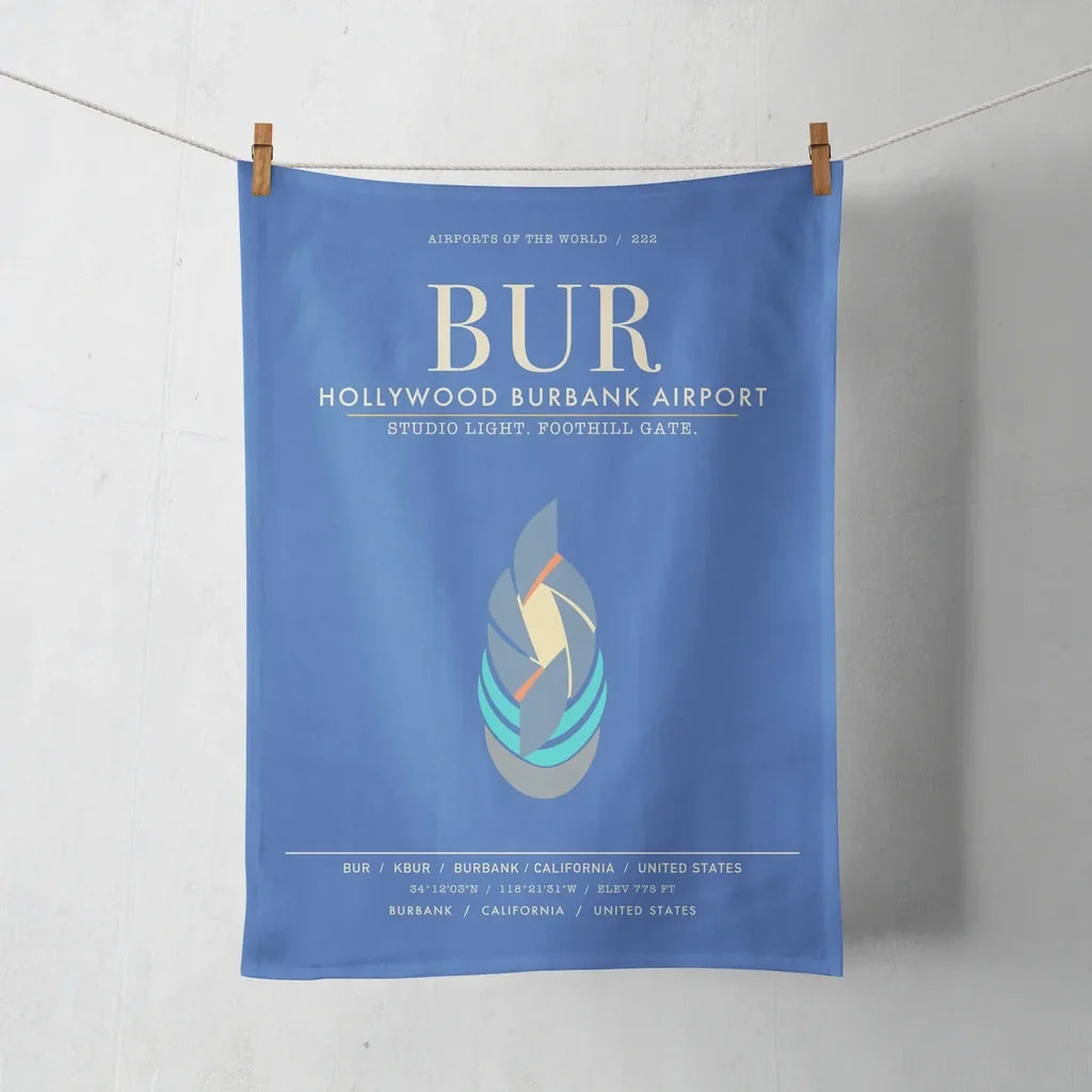 Hollywood Burbank Airport BUR - Blue