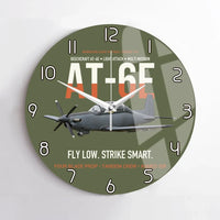 Thumbnail for AT-6E Wolverine Light Attack design on green army no frame wall clock