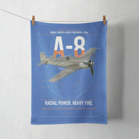 Thumbnail for Focke-Wulf Fw 190A-8 design on blue towel