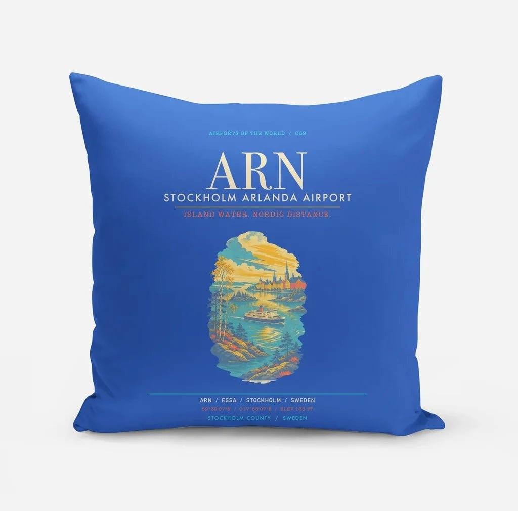 Stockholm Arlanda Airport ARN - Blue