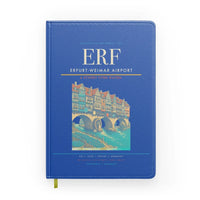 Thumbnail for Erfurt-Weimar Airport (ERF) design on blue notebook