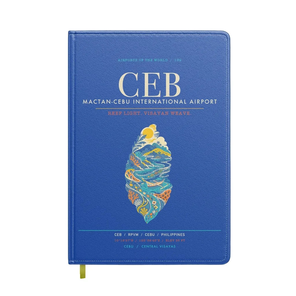 Mactan-Cebu International Airport CEB - Visayan Reef Loom - Blue