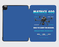 Thumbnail for DJI Matrice 400 design on blue ipad tablet case