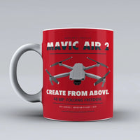 Thumbnail for Mavic Air 2 Mug design on red dji