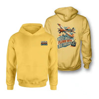 Thumbnail for SIGNAL 567 - Built Small Flown With Big Dreams - Double-Side Hoodie design on yellow double side hoodie