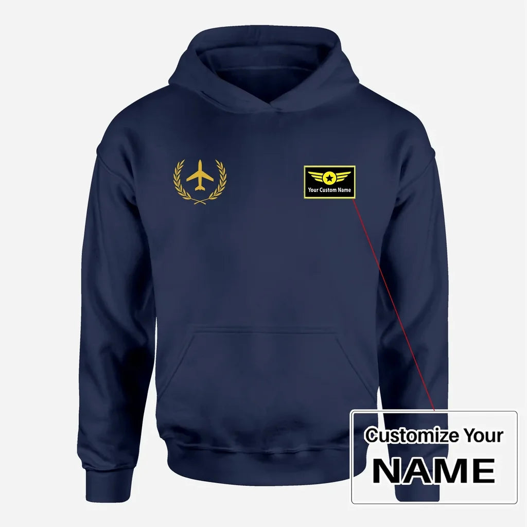 Customisable Leaf & Airplane Hoodie - view 15
