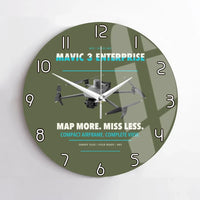 Thumbnail for DJI Mavic 3 Enterprise design on green army no frame wall clock