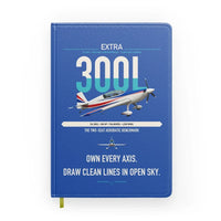 Thumbnail for Extra 300L design on blue notebook