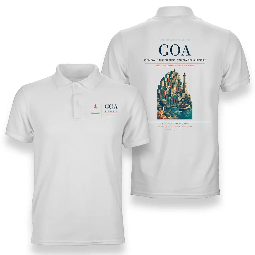 Genoa Cristoforo Colombo Airport GOA White