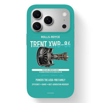 Thumbnail for TRENT XWB-84 Case design on turquoise iphone case