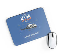 Thumbnail for Airbus H125 design on blue rectangle mouse pad