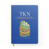 Thumbnail for Tokunoshima Airport (TKN) design on blue notebook