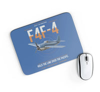 Thumbnail for F4F-4 Wildcat design on blue rectangle mouse pad
