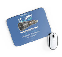 Thumbnail for AE 3007 design on blue rectangle mouse pad