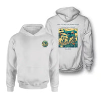 Thumbnail for VINTAGE G4374 - The Flight Kitchen Ballet - Double-Side Hoodie design on white double side