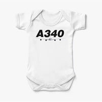 Thumbnail for Airbus A340 Baby Bodysuit - view 15