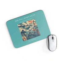 Thumbnail for VINTAGE G4437 - The Fog Horn Duet - Designed Mouse Pads design on turquoise rectangle