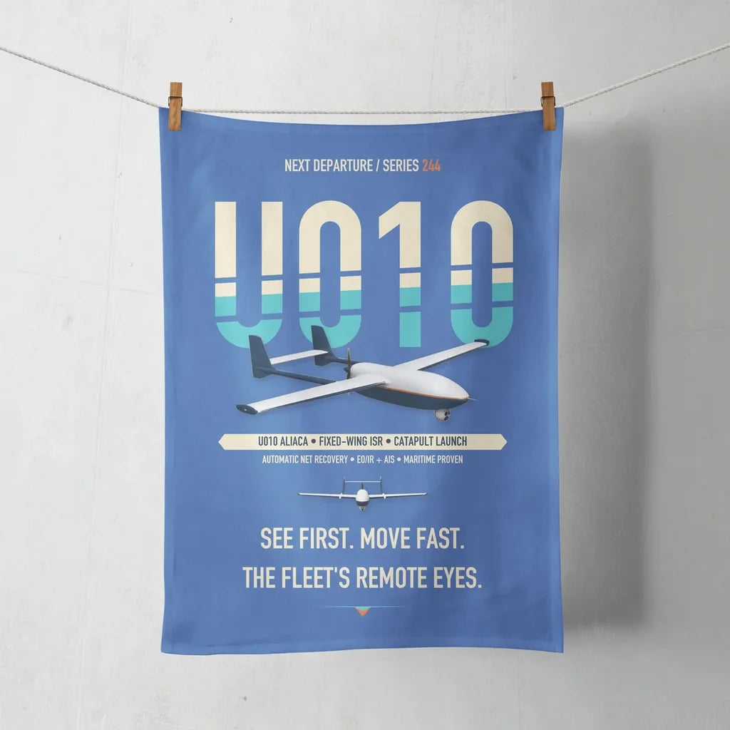 Airbus U010 Aliaca Fixed-wing design on blue towel