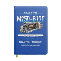 Thumbnail for M250-B17F design on blue notebook