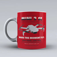Thumbnail for Mini 2 SE Mug design on red dji