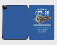 Thumbnail for CT7-9B design on blue ipad tablet case