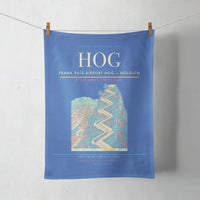 Thumbnail for Frank País Airport (HOG) design on blue towel