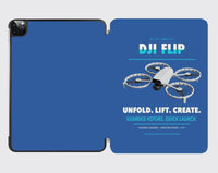 Thumbnail for DJI Flip design on blue ipad tablet case
