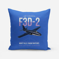 Thumbnail for F3D-2 Skyknight design on blue pillow