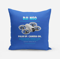 Thumbnail for DJI Neo design on blue pillow