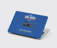 Thumbnail for Sikorsky HH-60G Pave Hawk design on blue MacBook case
