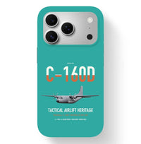 Thumbnail for Transall C-160D design on turquoise magsafe iphone case, for iPhone 17 Pro