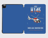 Thumbnail for Airbus H145 D3 design on blue ipad tablet case