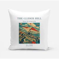 Thumbnail for VINTAGE G4013 - The Glider Hill - Designed Pillows design on white