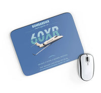 Thumbnail for Bombardier Learjet 60XR design on blue rectangle mouse pad