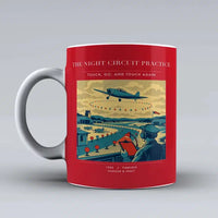Thumbnail for VINTAGE G4395 - The Night Circuit Practice - Ceramic Mug design on red
